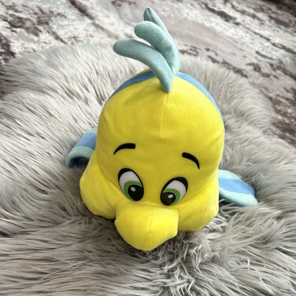 Disney Flounder Plush Ariel The Little Mermaid 15